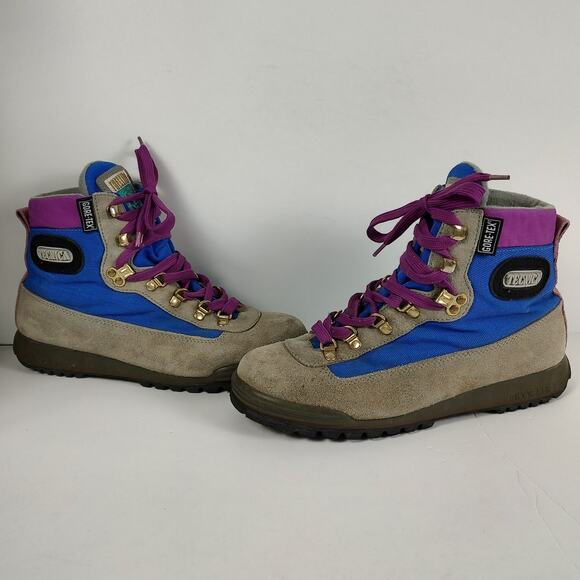 VTG Tecnica Skywalk Trekking Gore-tex hiking outdoors retro boots mens size 8 - Picture 2 of 9